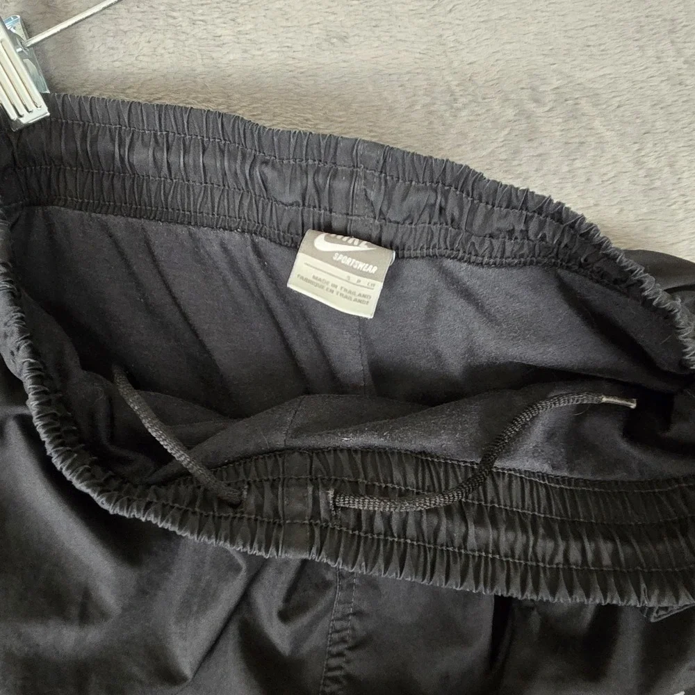 Nike Sportswear Track Pants Mens Small Athletic Jogger Fleece Lined‎ Wide Leg